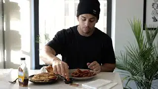 My Weekly Cheat Meal & Training Shoulders while Bulking