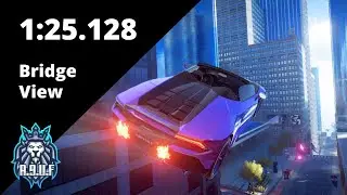 Huracan Bridge View - 1:25.128 | Asphalt 9