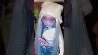 ЗИМНЯЯ ДИВА ❄️ #dollshorts #doll #куклыбарби #monsterhigh #монстерхай #barbie