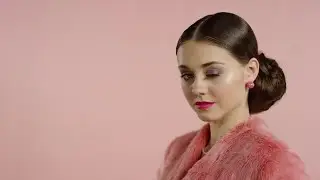 A Wink In Pink Stock Video