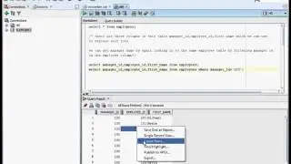 Self Join in Oracle