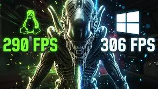 Linux vs Windows Benchmark Alien Isolation