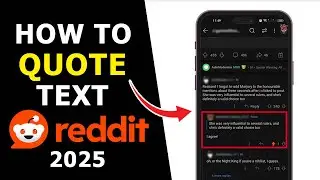How to Quote on Reddit 2025
