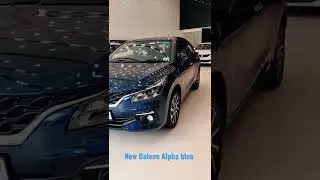 New Baleno Alpha nexa blue #baleno