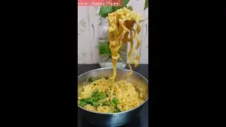 Viral cheesy maggi. insta viral maggi recipe/ try this maggi recipe street style quick snack