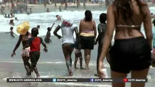 South African authorities set up system to prevent children lost on beach