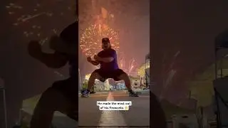 Bro did the Batista entrance with full pyro 🤣 (🎥: jmacandkylo/TikTok) #WWE #WWEonNetflix #Shorts