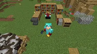 Fully enchanted diamond pickaxe. Minecraft Survival Ep.15
