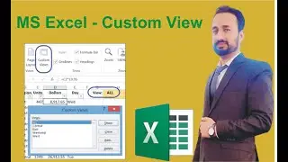 MS Excel - Custom View