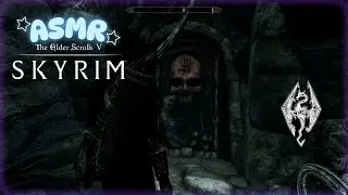 Skyrim ASMR Part 4.1 🌙 Starting Dark Brotherhood Questline 🌙 Keyboard sounds & Whispers