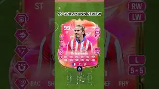 99 Futties Griezmann Review 🇫🇷💗 Is He the Best Free Card in FC25? #Shorts #FC25 #Futties #Fifa