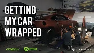 GETTING MY CAR WRAPPED | Zuumy