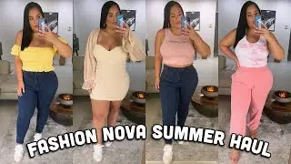 HUGE Summer Try on Haul 2020 / HOT GIRL SUMMER CLOTHING HAUL ft. fashion nova curve
