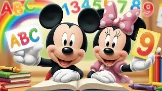 Learning and Fun with Mickey Mouse & Minnie Mouse |  Kids Educational Adventure