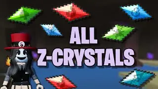 How To Get All Z-Crystals In Pokemon Brick Bronze | Pokemon Bronze Forever