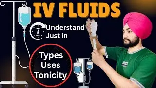 Типы внутривенных растворов, используемых в больницах 🏥 #ivfluids #nursingvibe