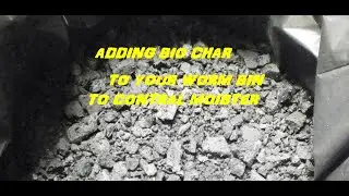Adding Bio Char to control moisture in worm bin