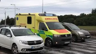 Prague Meditrans ambulance 117 responding | Praha Meditrans RZP 117 [CZ | 6.10.2021]