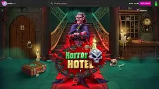 Никогда не игранные слоты: Sloth Tumble, Horror Hotel и Secret Bar Multi Dice на Pulsz 6 ноября 2...