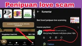 Pakuwon mall plaza penipuan love scamming