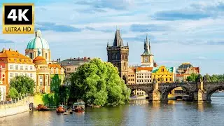 Prague 4K HDR  Cinematic City Views with Stunning Detail