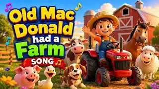 Old Mac Donald (with a twist) | #sunnypuffstudios #tractorsong #oldmacdonaldhadafarm #nurseryrhymes