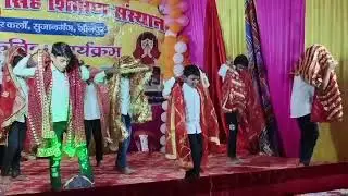 बहे पवन पुरवइया..... || Group dance || Navratri special / Children's day special 