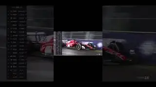 Charles Leclerc last lap overtake on Sergio Perez during the Las Vegas GP