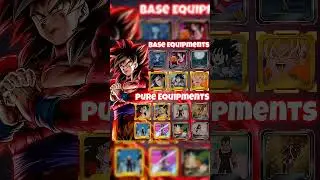 Best Equipment Guide List for Ultra SSJ4 Goku! #shorts #dblegends #dragonballlegends #dbl
