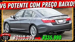 5 CARRO BARATOS COM MOTOR V6 QUE VOCÊ PODE COMPRAR HOJE MESMO 🔥