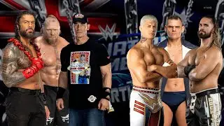 Team Mr Mcmahon Vs Team Triple H WWE 2K25 Tag Teeam Match