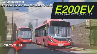 Everything new in Croydon: London Bus Simulator V1.3.3!