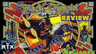 GIVE ME YOUR MONEY!!  Black Knight 2000 Review for the Atgames 4KP Pinball by Zen Studios
