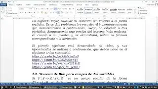 TEOREMA DE DINI O DE LA FUNCI&Oacute;N IMPL&Iacute;CITA