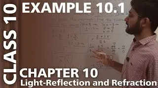 Example 10.1 | Class 10 Science | Chapter 10 | Light Reflection and Refraction