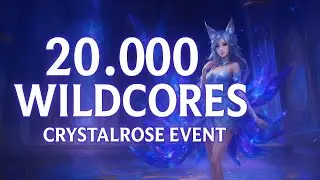 Ich gebe 20.000 Wildcores beim Kristall Rose Event aus und bekomme DAS!🫣 | LoL Wild Rift