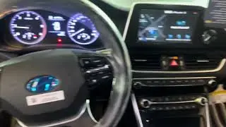 Abs warning light is on problem # Hyundai grandeur 2018