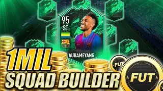 NEW META 1 MILLION COIN SQUAD BUILDER! FT. 95 AUBAMEYANG - FIFA 22 Ultimate Team