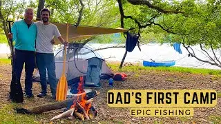 I Took My Dad Camping for the First Time!