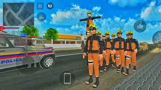 Naruto Shadow Clones 🌀 vs Police 🚓 | Biggest Fight Ever 😱 Naruto Destroys Whole City 💥 1M+ Views 💀| 