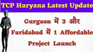 4 Affordable Projects In Gurgaon | TCP Haryana Latest Update | Rera Registered 1,2 and 3 BHK Flats 