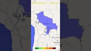 Pain scale meme | Bolivia sea level rise map #shorts #climatechange #painscalememe