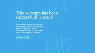 Prepare a Microsoft Azure Web App service for running a custom PHP application
