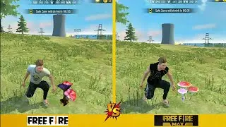 Free Fire Vs Free Fire Max || Graphics Chenge Comparison || How To Best Graphics ||
