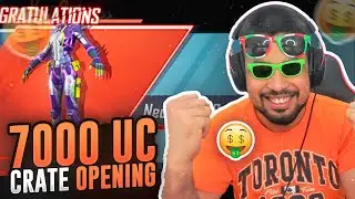 7,000 UC PREMIUM CRATE OPENING- LUCKY CRATE OPENING - PUBG MOBILE - FM RADIO GAMING