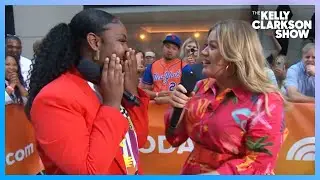 Kelly Clarkson Surprises Superfan On The TODAY Show