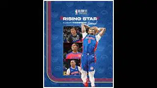 Ausar Thompson is heading to #nbaallstar weekend! Playing in the 2025 Rising Stars game ⭐️ #nba