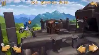 The Aqueduct - Trials Frontier Platinum Medal Walkthrough
