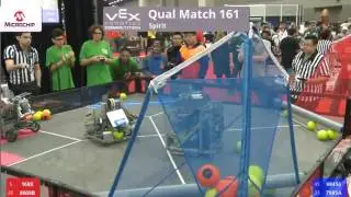 VEX Worlds 2016 - VRC Middle School - Spirit - Qual 161 (169X 8609B) 226 vs 239 (98456 7995A)