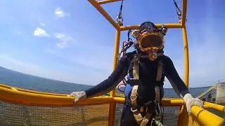 MERGULHO PROFISSIONAL  HIDRELETRICA